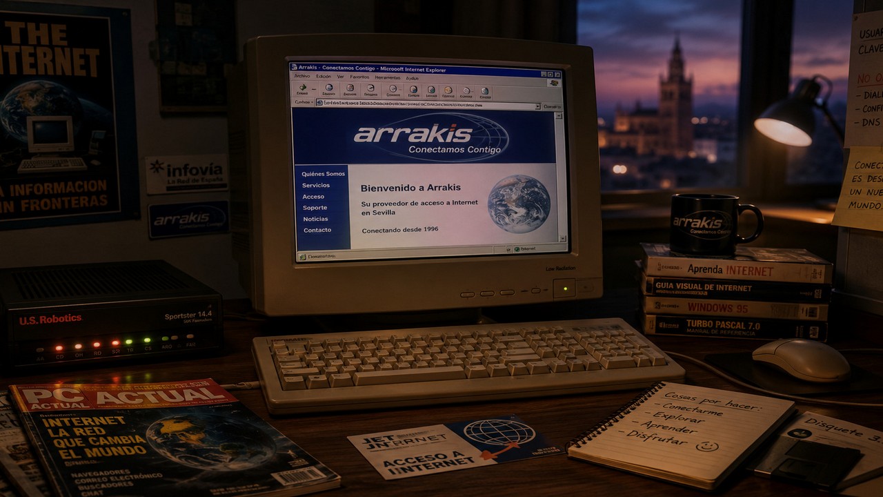 Arrakis 1997: Mi puerta de entrada a Internet