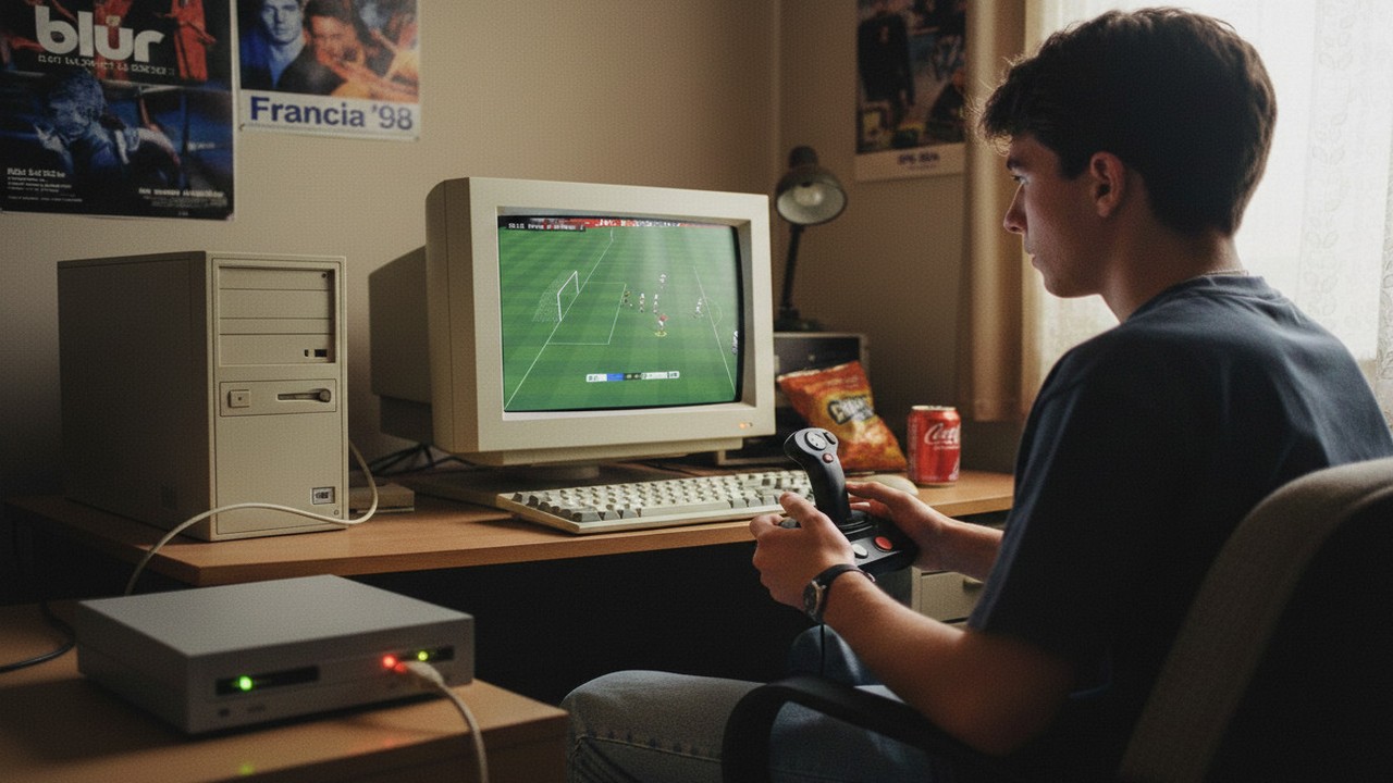 Fútbol, ruidos de módem y una fe ciega: Así monté en 199...