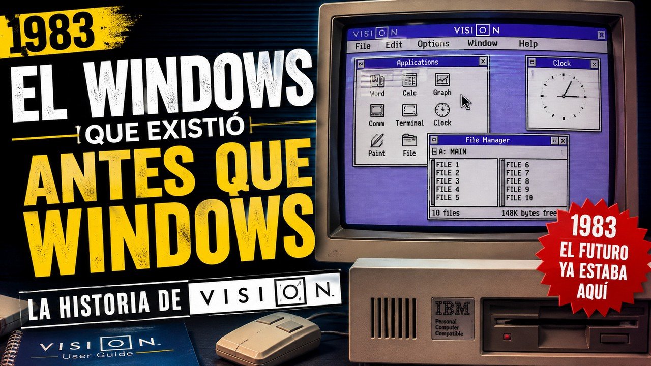 El Windows que existió antes que Windows: la historia de Visi On