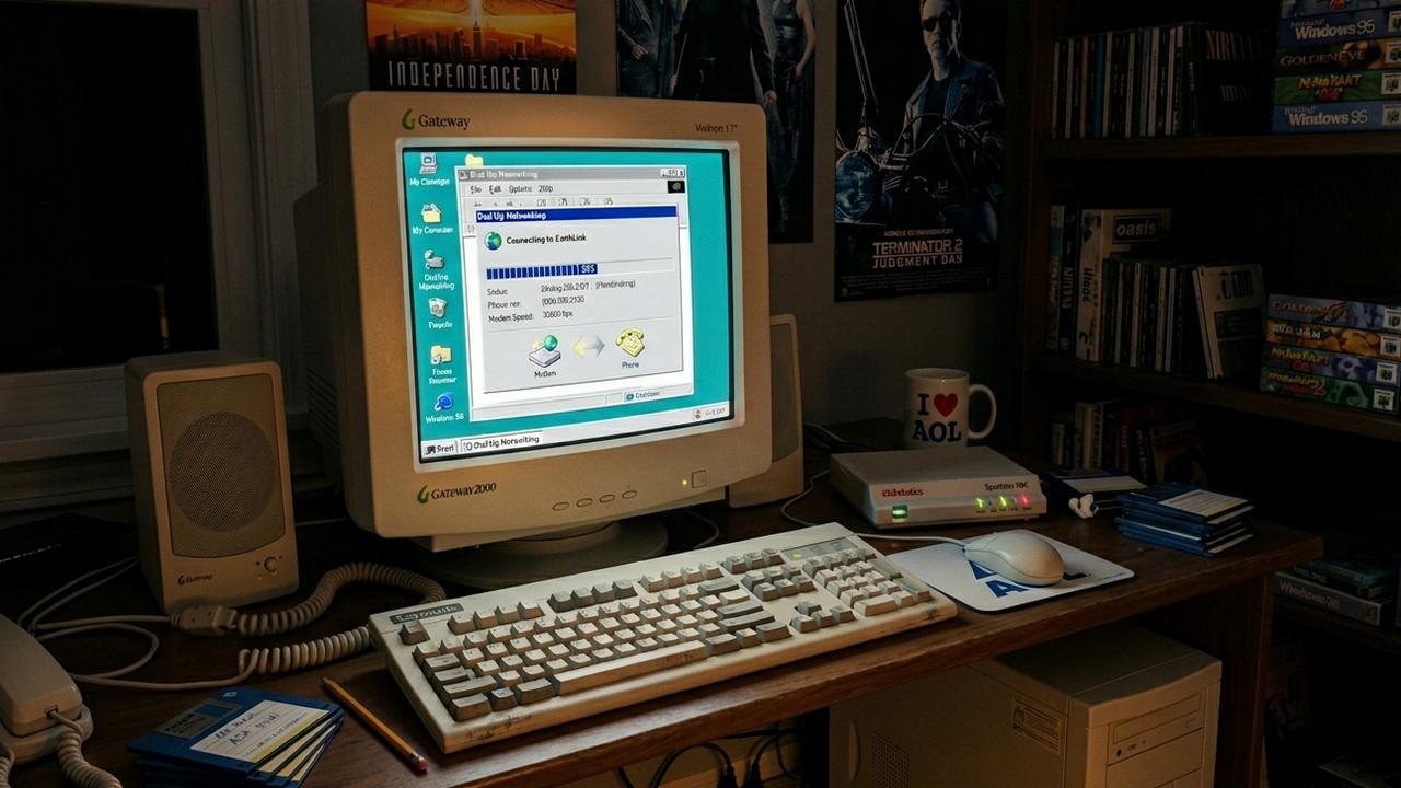 Mi primera conexión: La historia de Arrakis y el Internet de 1997